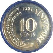 10 Cents Silver Proof Issue obverse image