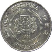 10 Cents ribbon upwards obverse image
