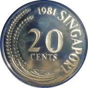 20 Cents Silver Proof Issue obverse image