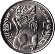 1 Dollar reverse image