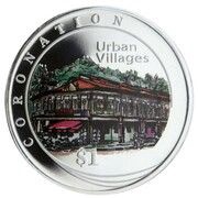 1 Dollar Coronation, Singapore, 2005 reverse image