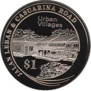 1 Dollar Jalan Leban and Casuarina Road, Singapore, 2005 reverse image