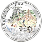 1 Dollar Pasir Ris Park, Singapore, 2007 reverse image