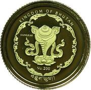 200 Ngultrums Seokguram Grotto obverse image