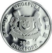 1 Dollar Telok Blangah Hill Park obverse image