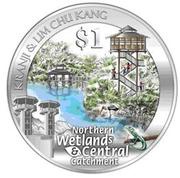 1 Dollar Kranji and Lim Chu Kang, Singapore, 2009 reverse image