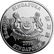 1 Dollar Phalaenopsis Cornu-Cervi obverse image