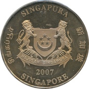 2 Dollars Year of the Pig obverse image