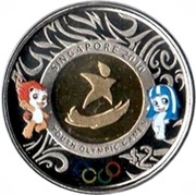 2 Dollars Youth Olympic Games reverse image