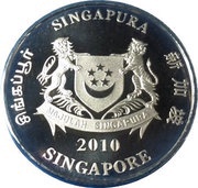 2 Dollars Year of the Tiger obverse image