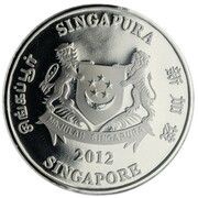 2 Dollars Giant Panda obverse image