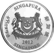 2 Dollars Year of the Dragon obverse image