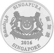 2 Dollars Year of the Monkey obverse image