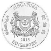2 Dollars Year of the Dog obverse image