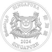 2 Dollars Year of the Dragon obverse image