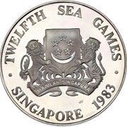 5 Dollars SEA Games obverse image