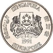 5 Dollars Civil Defence obverse image
