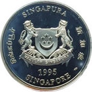 5 Dollars 30th Anniversary of Independence obverse image