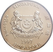 5 Dollars Singapore Airlines obverse image