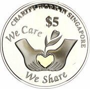 5 Dollars Charity Work, Singapore, 1998 reverse image