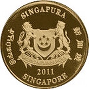 5 Dollars Year of the Rabbit obverse image