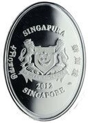 5 Dollars Giant Panda obverse image