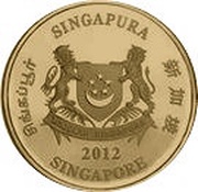 5 Dollars Year of the Dragon obverse image