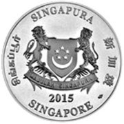 5 Dollars Dendrobium Secundum obverse image