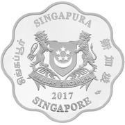5 Dollars Year of the Rooster obverse image