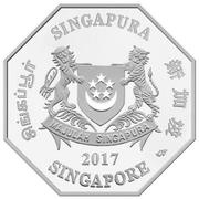 5 Dollars Year of the Rooster obverse image