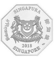 5 Dollars Year of the Dog obverse image