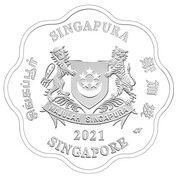 5 Dollars Year of the Ox obverse image