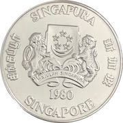 10 Dollars Communication Satellite (Nickel obverse image