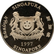 10 Dollars Year of The Cow obverse image