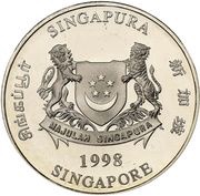 10 Dollars Year of the Tiger obverse image
