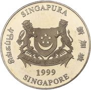 10 Dollars Year of The Rabbit obverse image