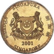 10 Dollars Year of the Snake obverse image