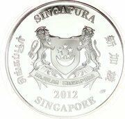10 Dollars Year of the Dragon obverse image