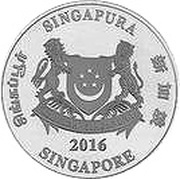 10 Dollars Year of the Monkey obverse image