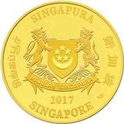 20 Dollars Year of the Rooster obverse image