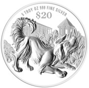 20 Dollars Year of the Dog, Singapore, 2018 reverse image