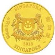20 Dollars Year of the Dog obverse image