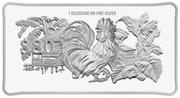 80 Dollars Year of the Rooster, Singapore, 2017 reverse image