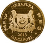 100 Dollars Year of the Snake obverse image