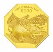 100 Dollars Year of the Rat, Singapore, 2020 reverse image