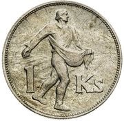 1 Koruna Pattern reverse image