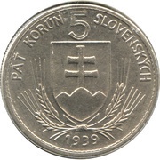 5 Korún obverse image