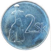 2 Koruna reverse image