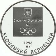 200 Korún Olympic Oval Track obverse image