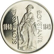 200 Korún 150 Years Slovak Revolt to 1848, Slovakia, 1998 reverse image